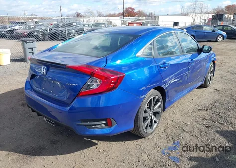 2021 Honda Civic Sport from USA, damaged, VIN 2HGFC2F84MH547558